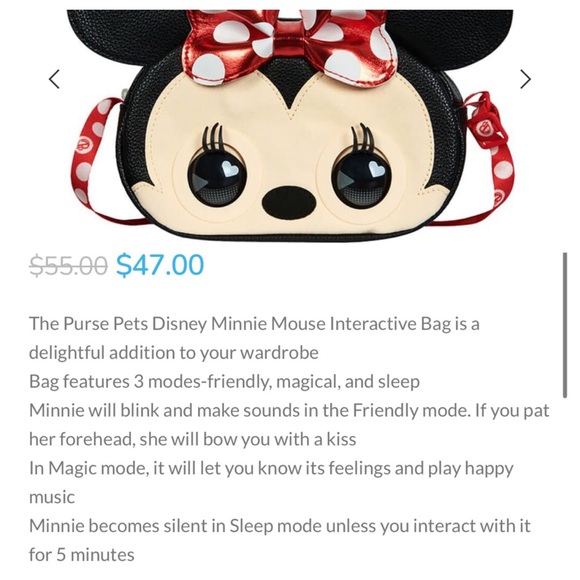 Purse Pets Minnie Mouse - Picture 10 of 10